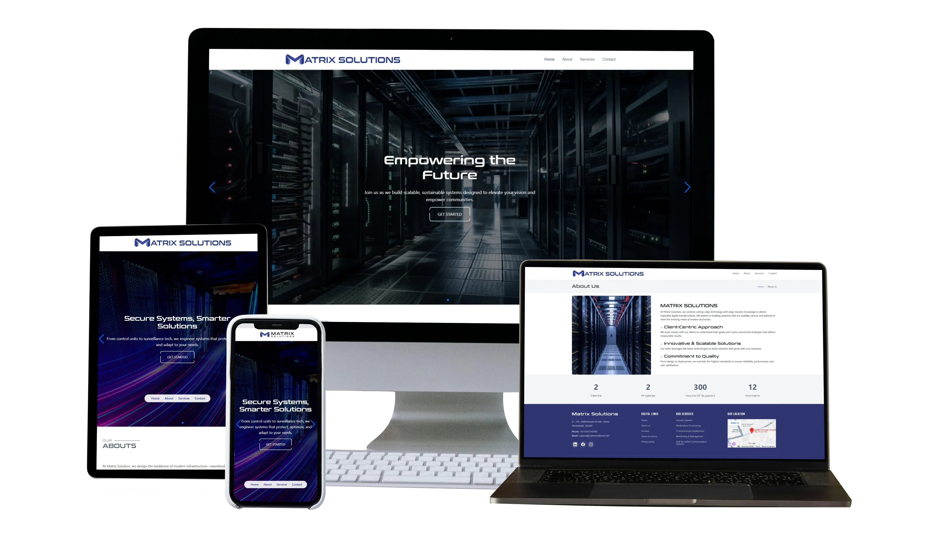 Matrix Solutions | Scalable Enterprise IT Web Development Case Study